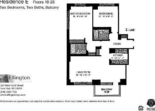 2nd image of 260 W 52nd St APT 25E