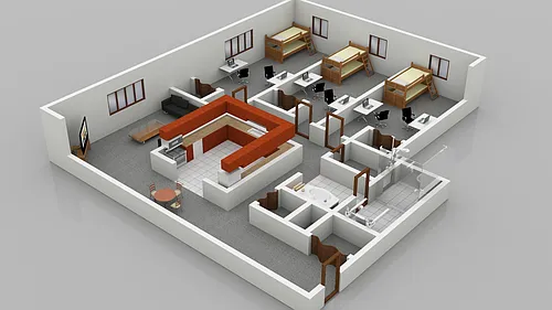 Floor plan D Style