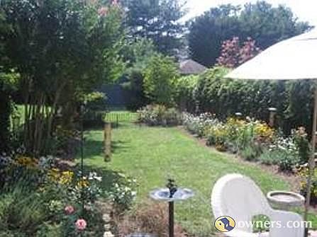 Backyard perennial butterfly garden