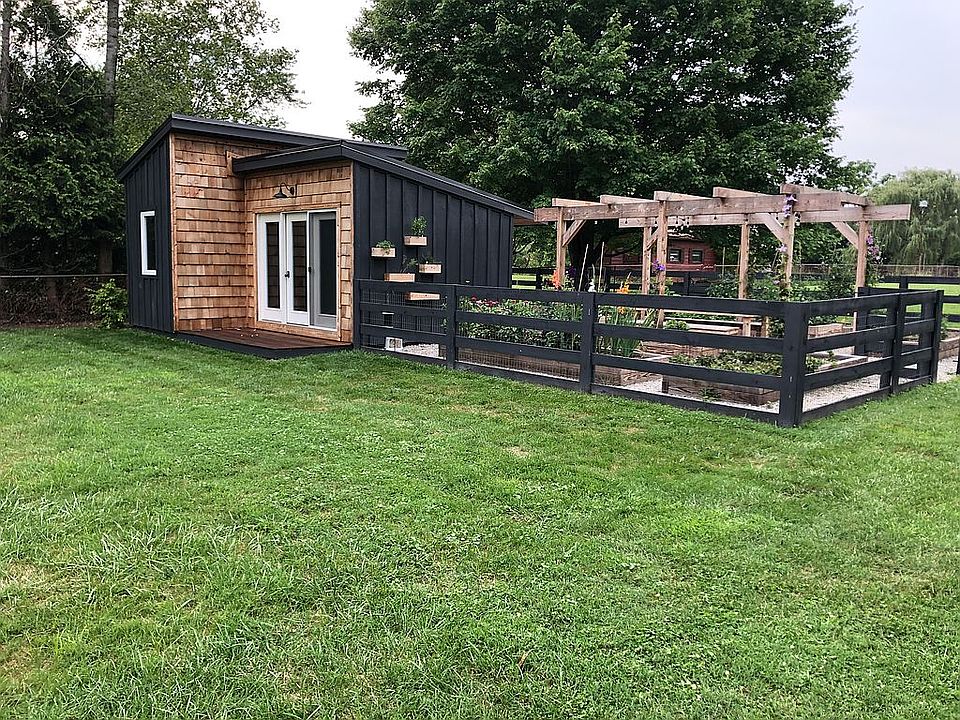 Fenced Garden and Cottage