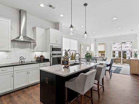 The kitchen in the Beaumont model by Brookfield Residential
