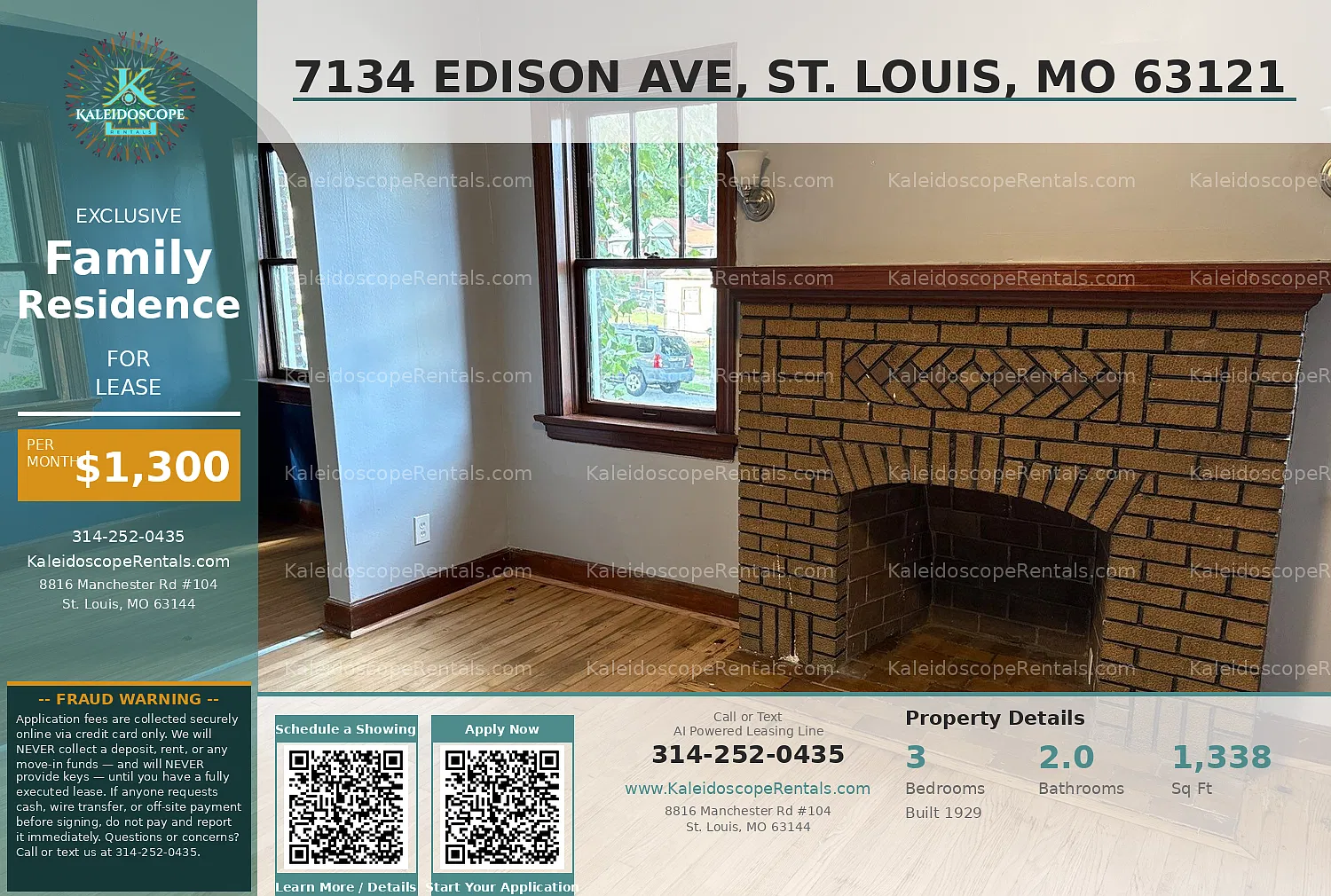 3 bed, 2.0 bath, 1338 sqft, $1,300 — Photo 4