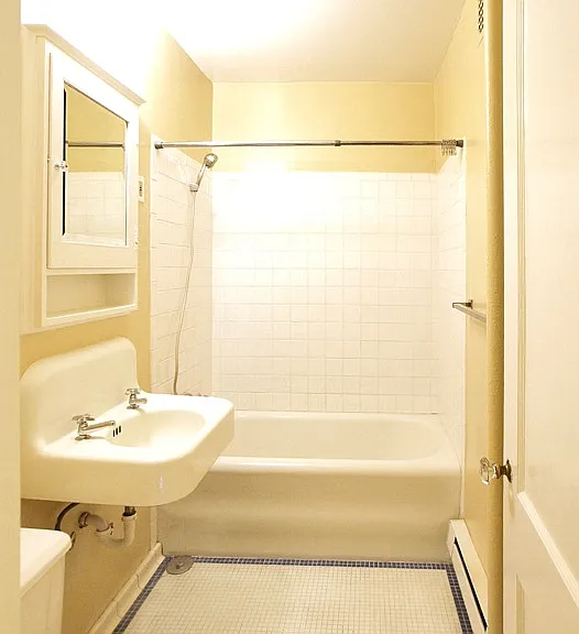 Vintage tiled bathroom