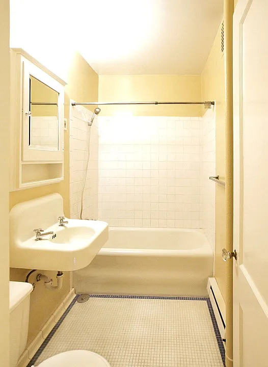 Vintage tiled bathroom