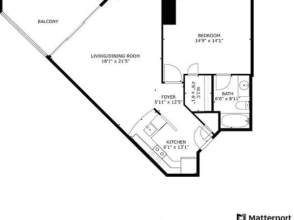 4th image of 100 Park Ave W APT 1601
