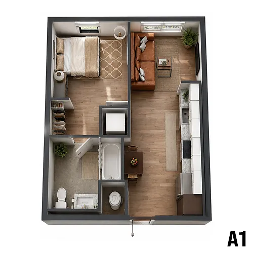 Floor plan The One