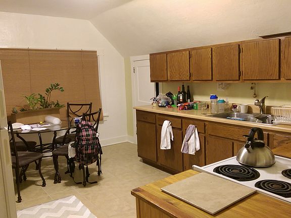 kitchen looking towards windows