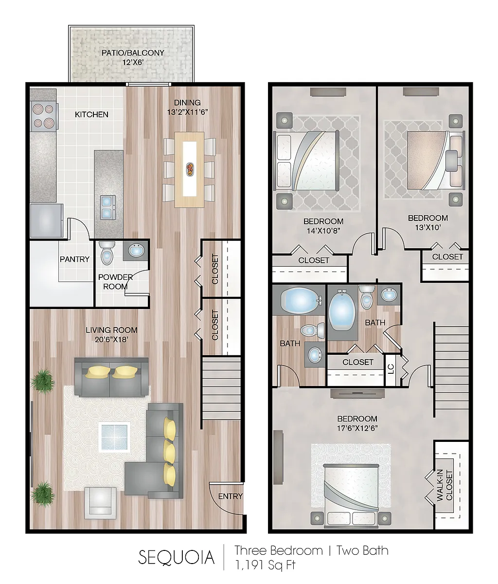 Floor plan Sequoia