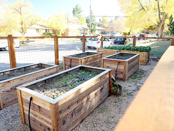 Fenced Garden with irrigation