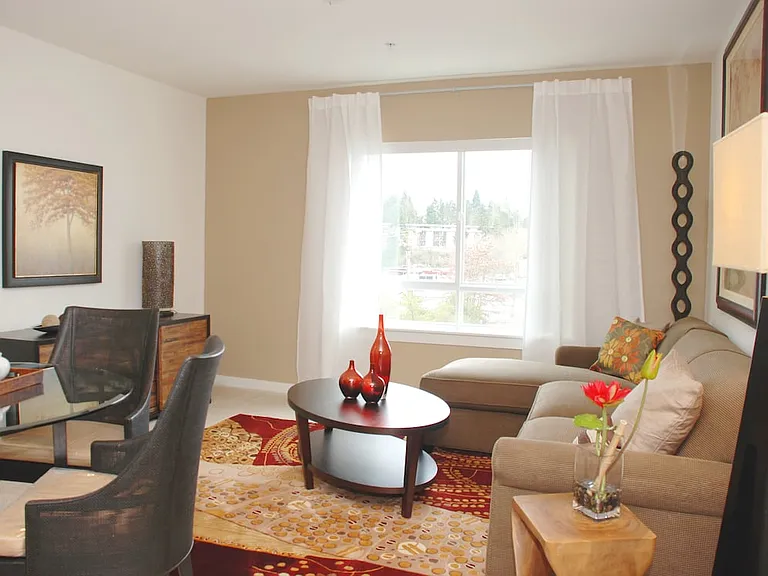Classic Package I living room with carpet