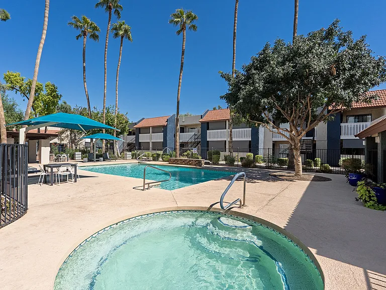 Secondary Pool Area With Jacuzzi