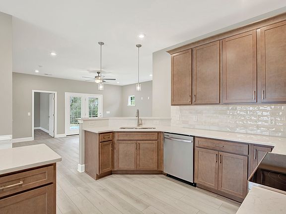 Aspen Plan Kitchen and Great Room - Open Concept Design