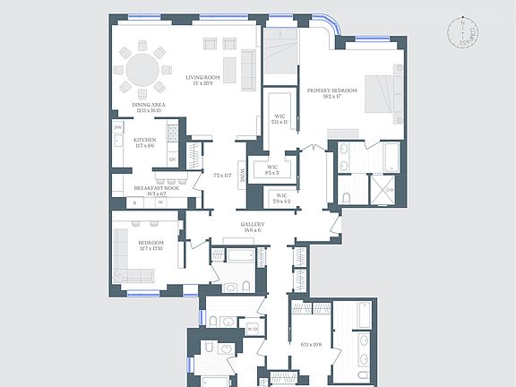 2nd image of 530 Park Ave APT 3F