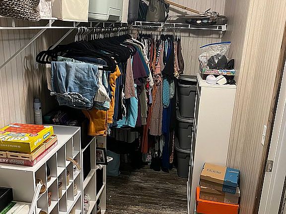Master bedroom closet
