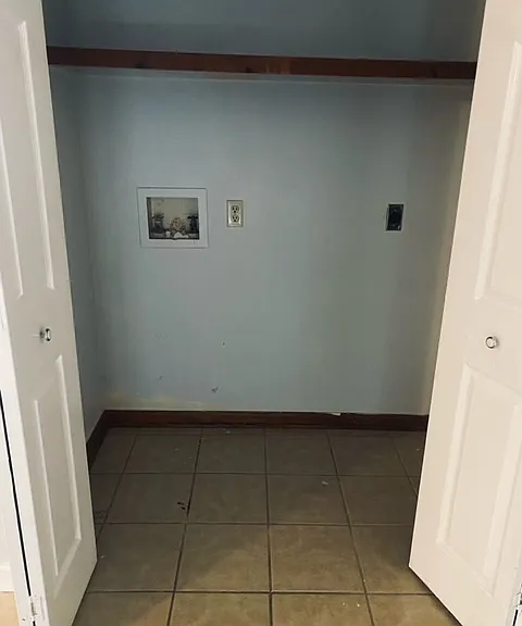 Laundry closet