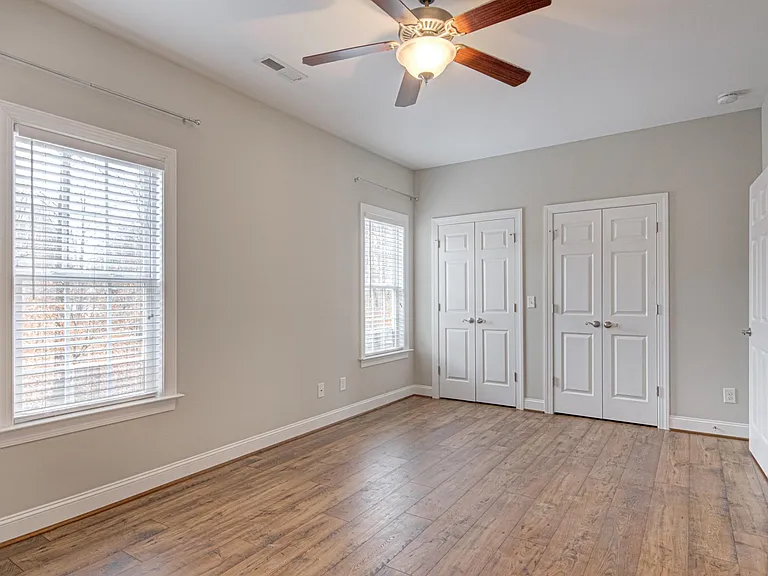 Spacious Master Bedroom with new floors