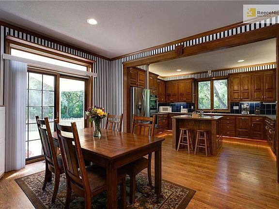 Kitchen with beautiful hardwood floors