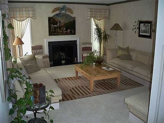 step-down living room