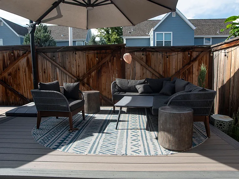 Back patio
