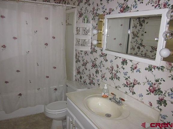 Wallpaper removed, painted