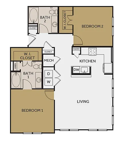 Floor plan B3