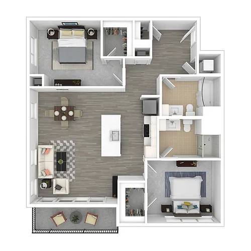 Floor plan Style B3