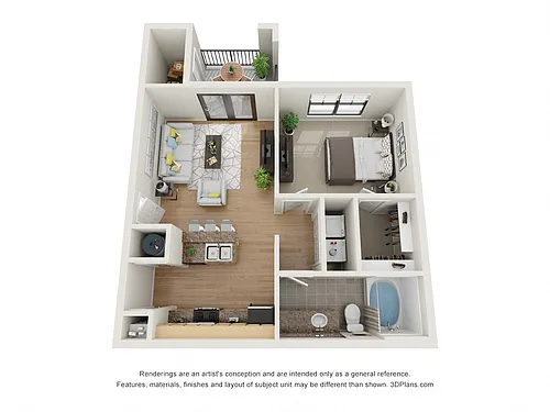 Floor plan The Essence