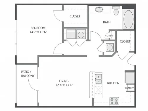 Floor plan A3a