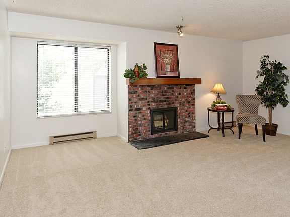 Brick Wood Burning Fireplace