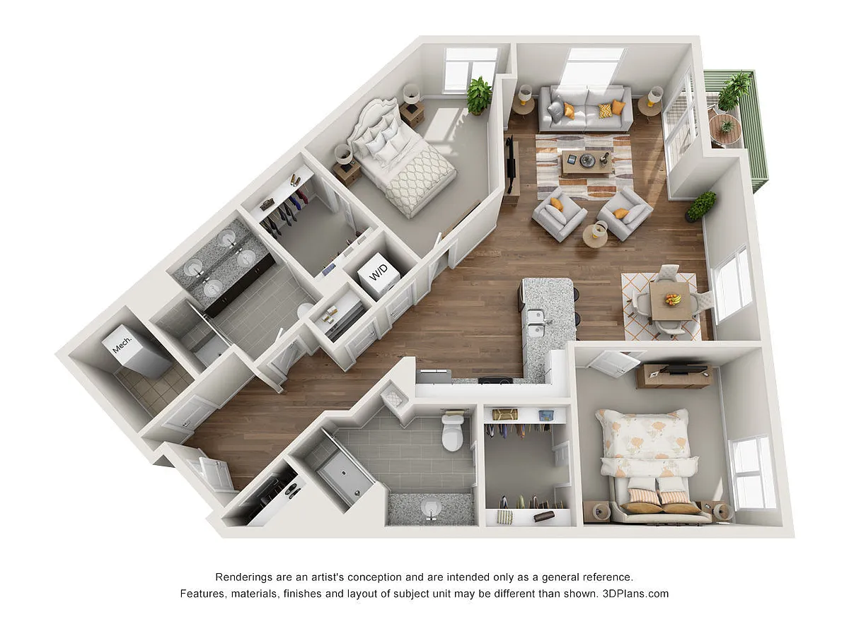 Floor plan Rosemary