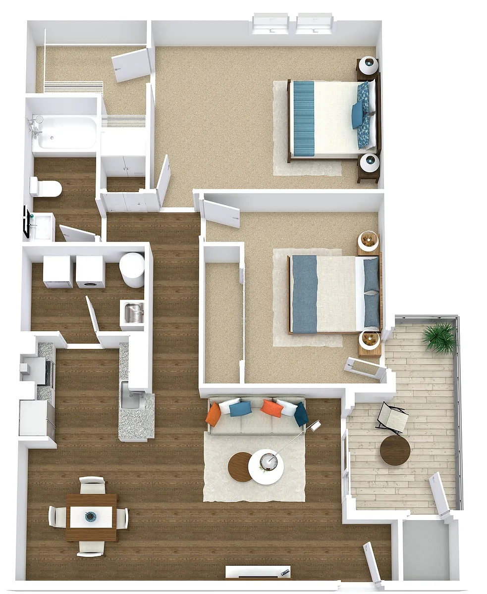 Floor plan B1