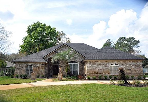 Front with Circle Driveway