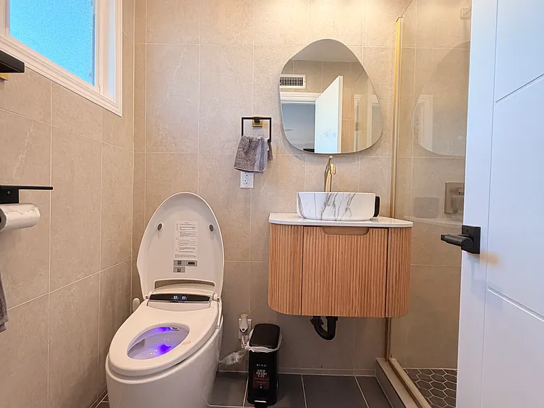 Master Bathroom-Electronic toilet