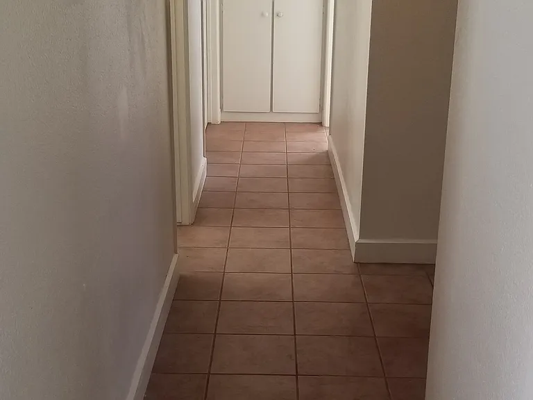 Hallway with storage