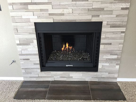 Elegant glass fire rock  