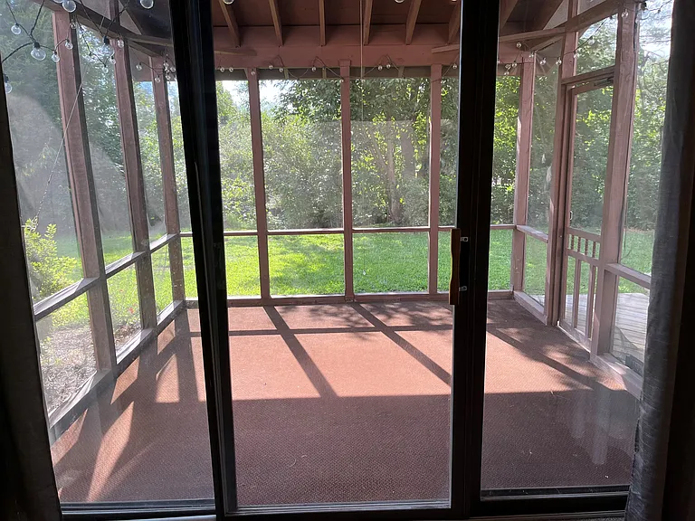 Screened porch