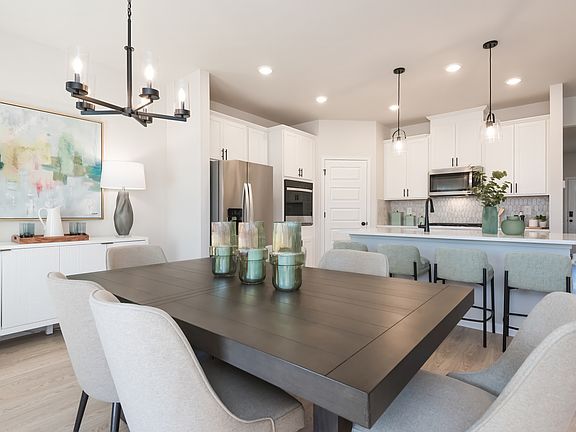 The Chatham floorplan with the Divine Harbor interior package.