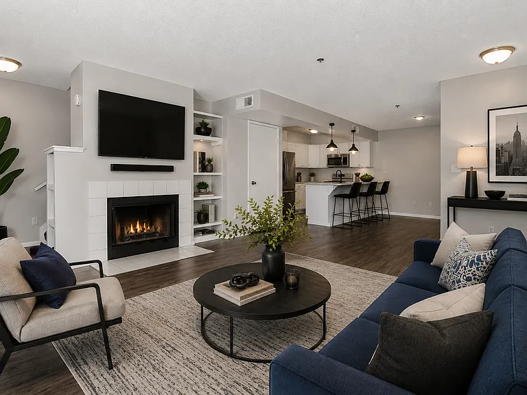 Living Room - Digitally Furnished