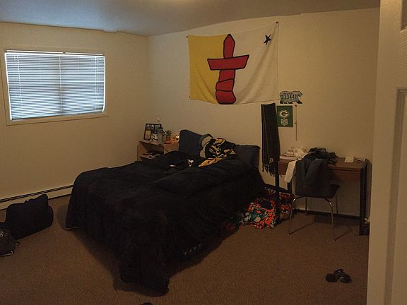 A very spacious bedroom