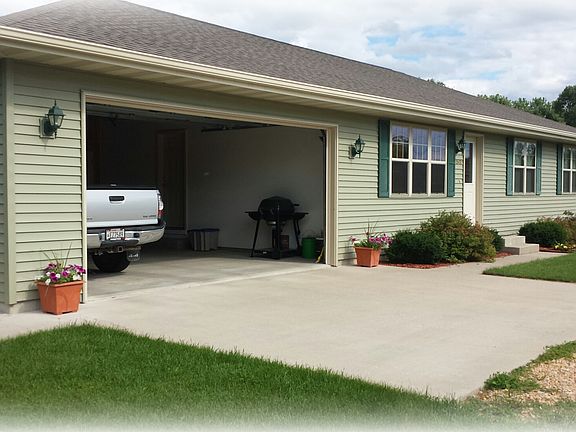 Attached two car garage! 