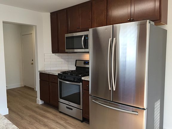 Stainless steel appliances.