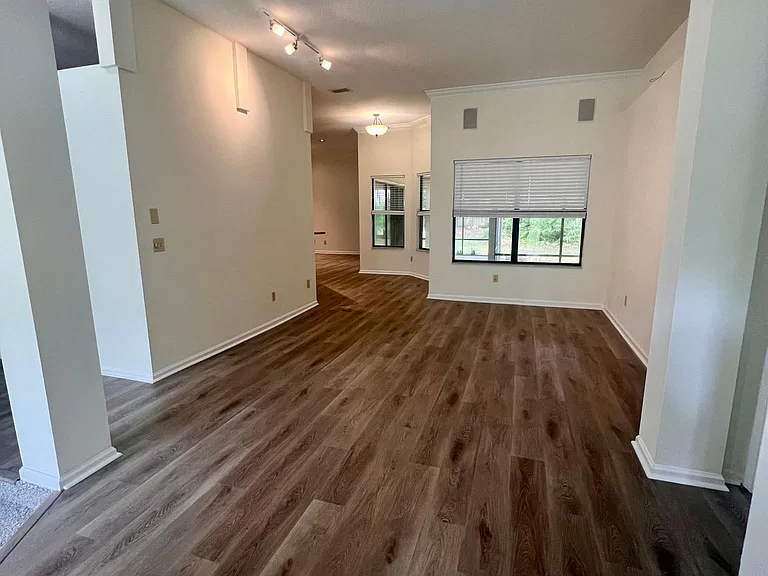 Entry to Living Room to Eat-in Kitchen