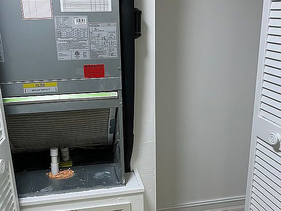 Foyer closet