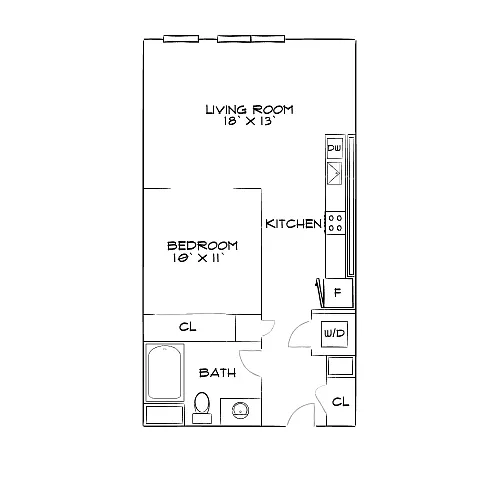 Floor plan Design 1A