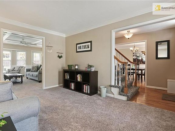 Light and bright main level boasts neutral paint colors, plenty of windows, and a great flow for entertaining