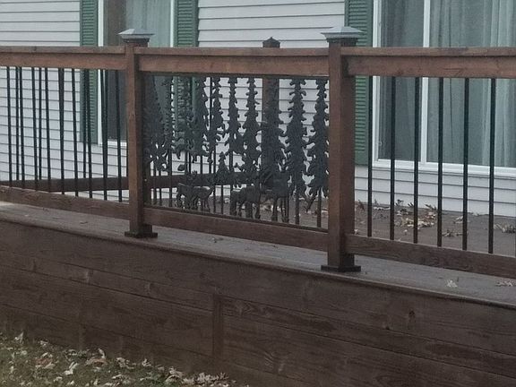 Detail on new deck