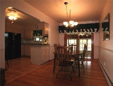 Dining Room opens to kitchen & sunroom