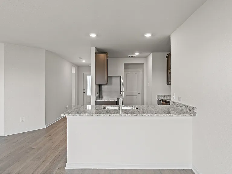 Upon entering the Rio Grande, the foyer leads you into the open living spaces.