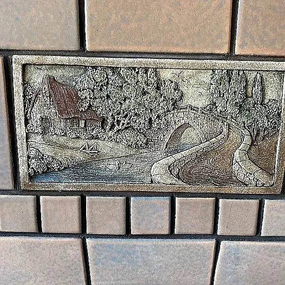 Fireplace detail