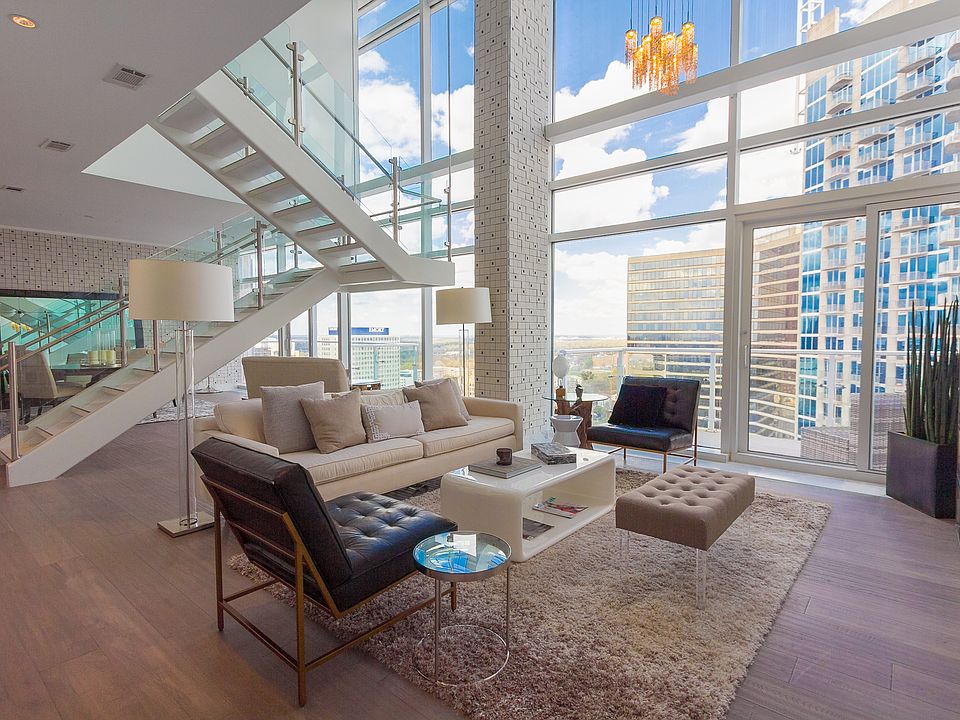 Designer two story penthouse